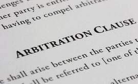 INSURANCE ARBITRATION CLAUSES- capitelli and wicker