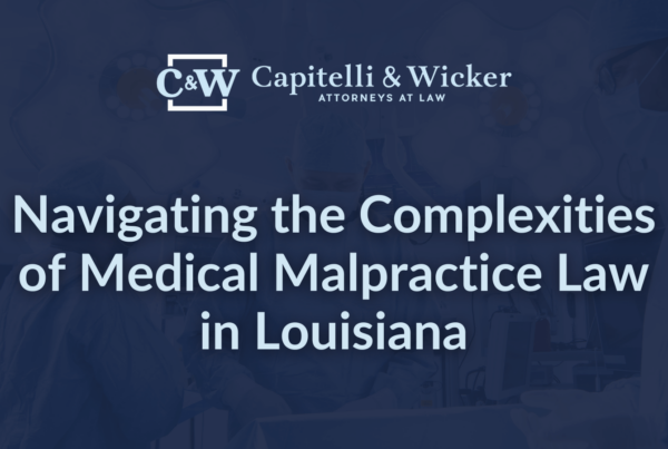 Complexities of Medical Malpractice Law in Louisiana - Capitelli & Wicker New Orleans Law Firm