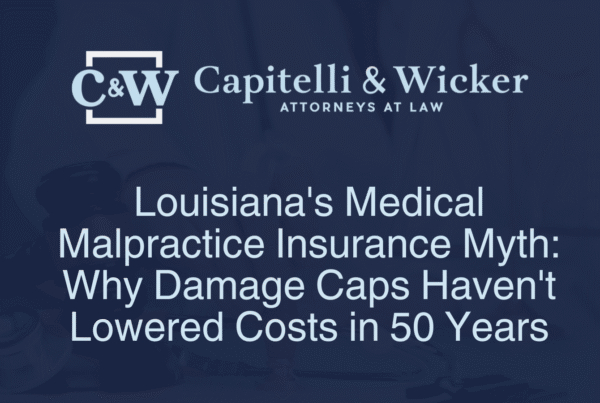 Louisiana's Medical Malpractice Insurance Myth: Why Damage Caps Haven't Lowered Costs in 50 Years - T.C. Wicker