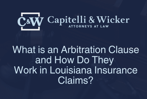 What is an Arbitration Clause and How Do They Work in Louisiana Insurance Claims? - C&W